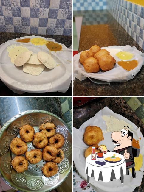 Cheese plate at ANDHRA HOTEL