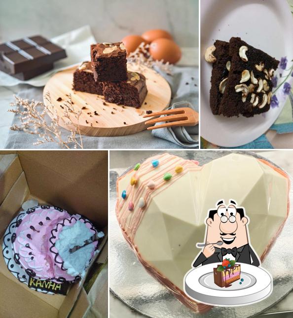 Chocolate cake at Cherry Crush Bakery