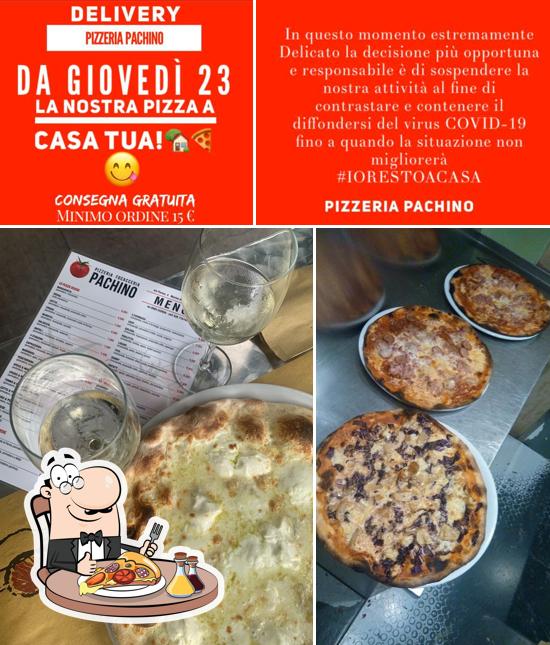 A Pizzeria Pachino, puoi ordinare una bella pizza