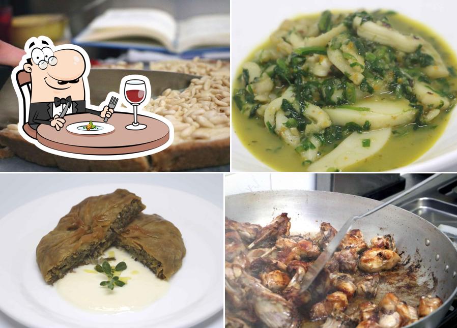 Cibo al Ristorante A Scibretta