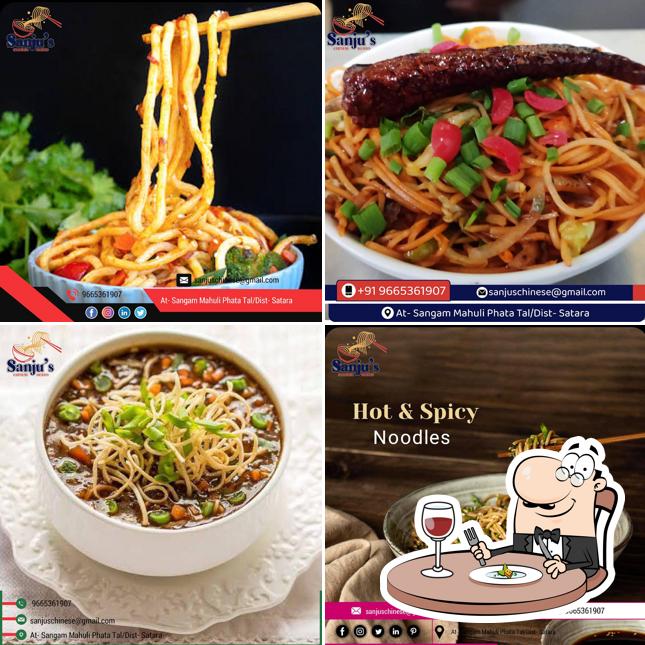 Meals at Sanju's Chinese Resto