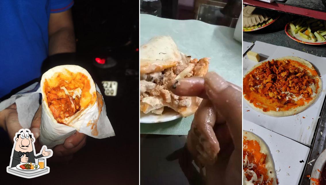 Food at Shawarma Rolls