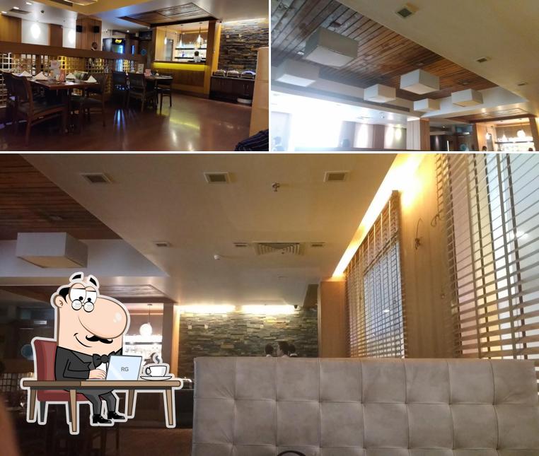 The interior of The Gourmet Central Family Restaurant & Bar