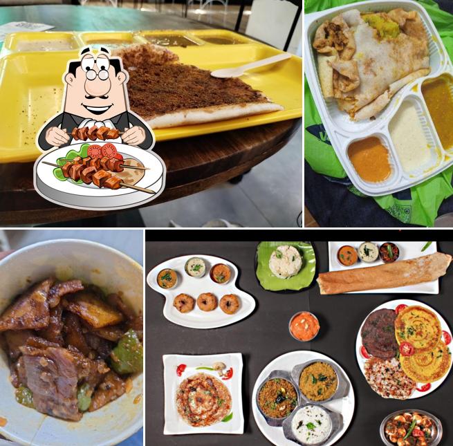 Food at Namma Veedu Vasanta Bhavan