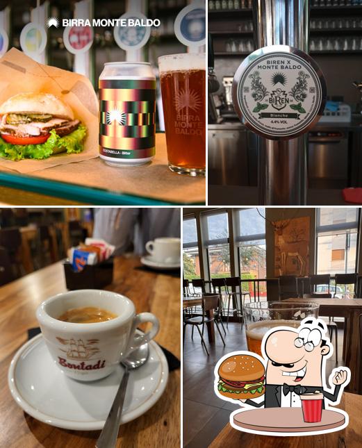 Hamburger al Birra Monte Baldo BEER & BBQ