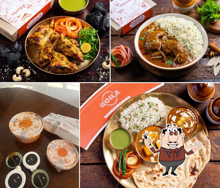 Food at Goila Butter Chicken