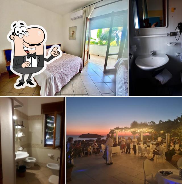 Gli interni di Hotel Cristina con piscina