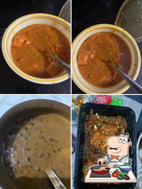 Chicken curry at Hotel Tulsi Restaurant