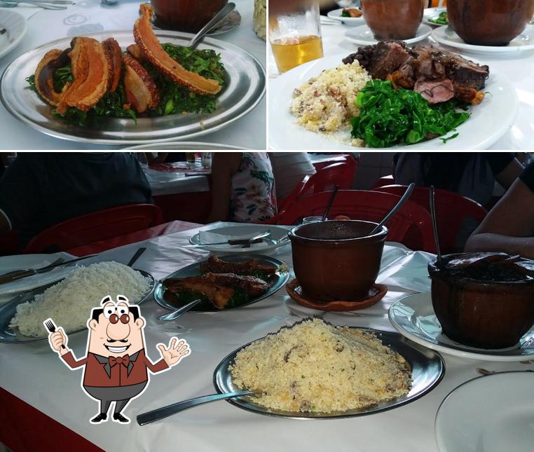 Platos en Jair da Feijoada