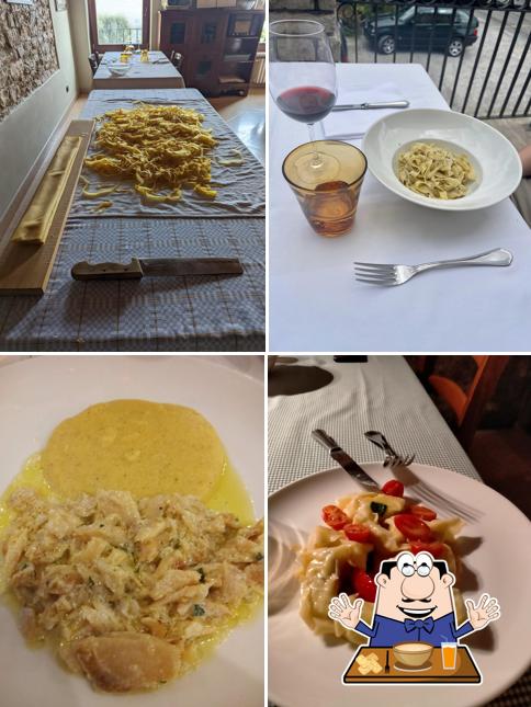 Cibo al Trattoria Caprini