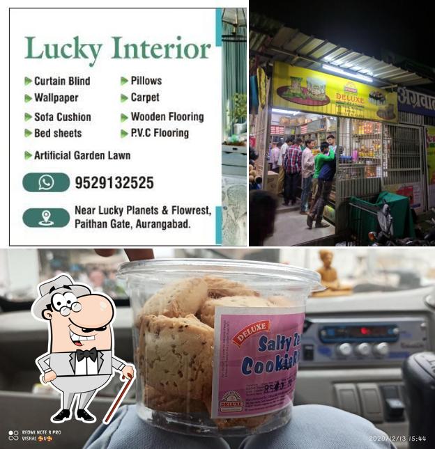 The photo of exterior and food at Allfresh Deluxe Bakery Showroom गवलीपुरा