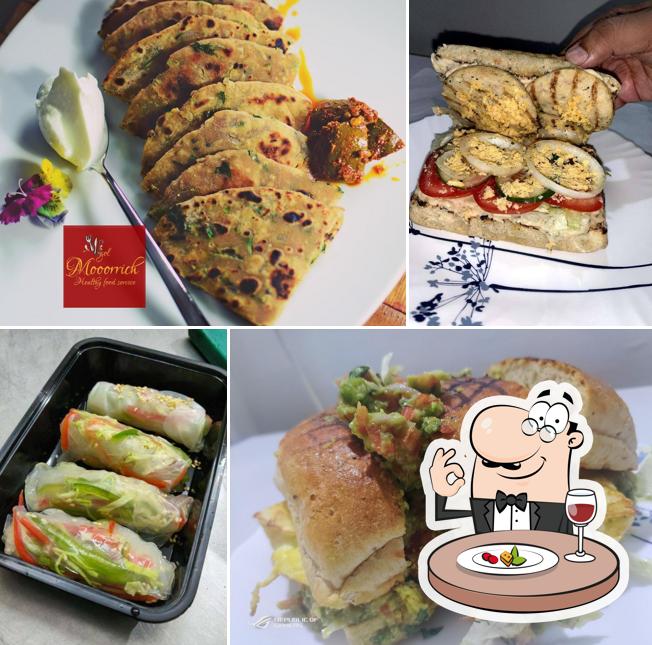 Pulled pork sandwich at LeMorich restaurant in Malviya Nagar