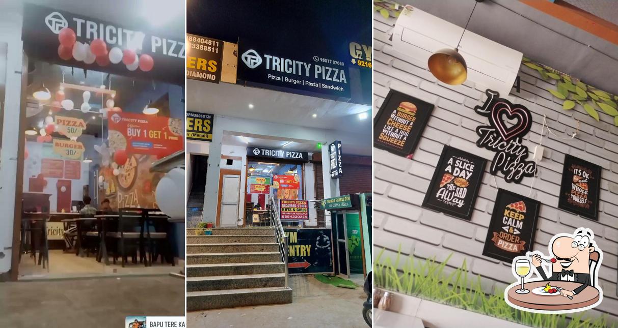 Food at Tricity Pizza Ramgarh