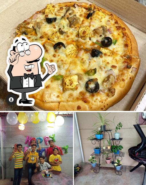 YUMMY Cafe and SUNRISE Nursery is distinguished by interior and pizza