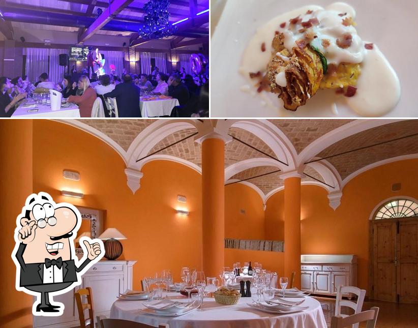 Dai un’occhiata alla foto che mostra la interni e cibo di Bocon Divino