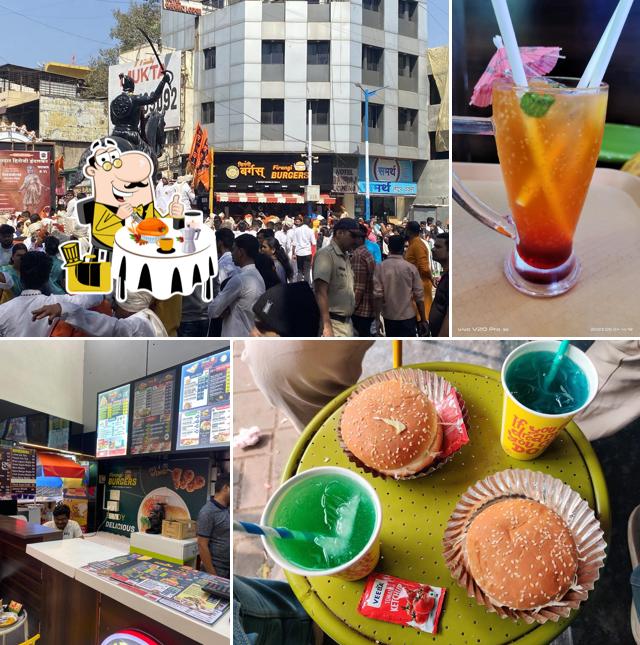 Food at Firangi Burgers