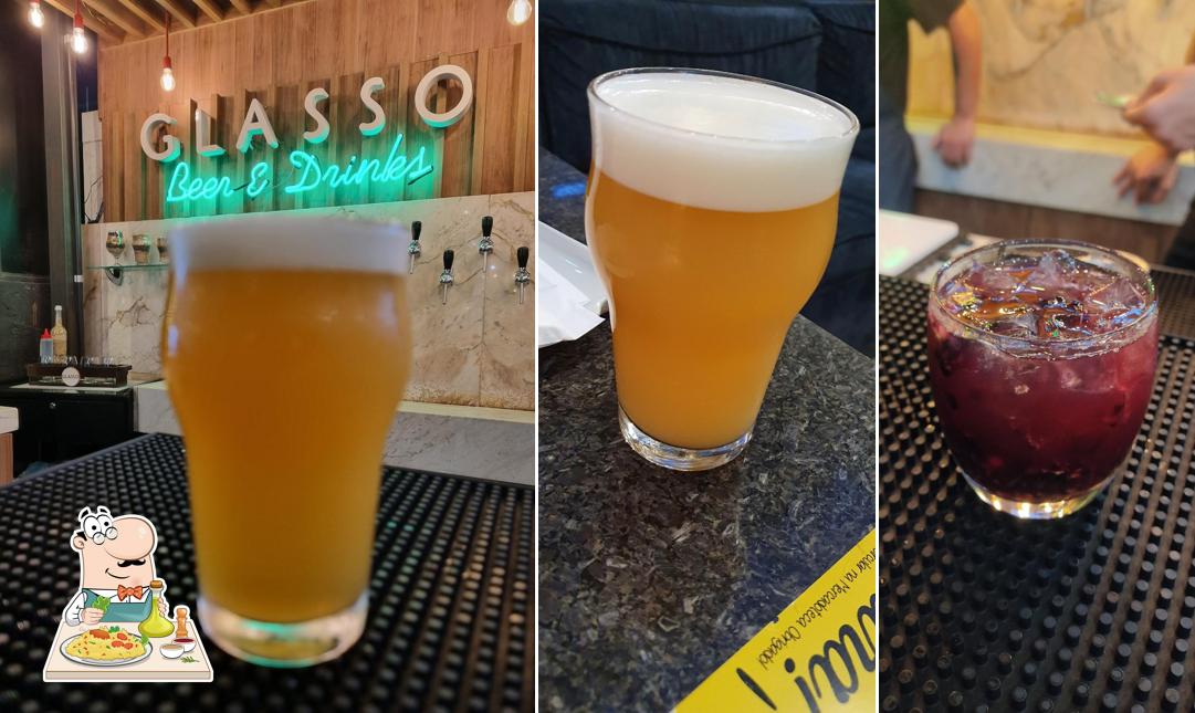 Comida em Glasso Beer & Drinks