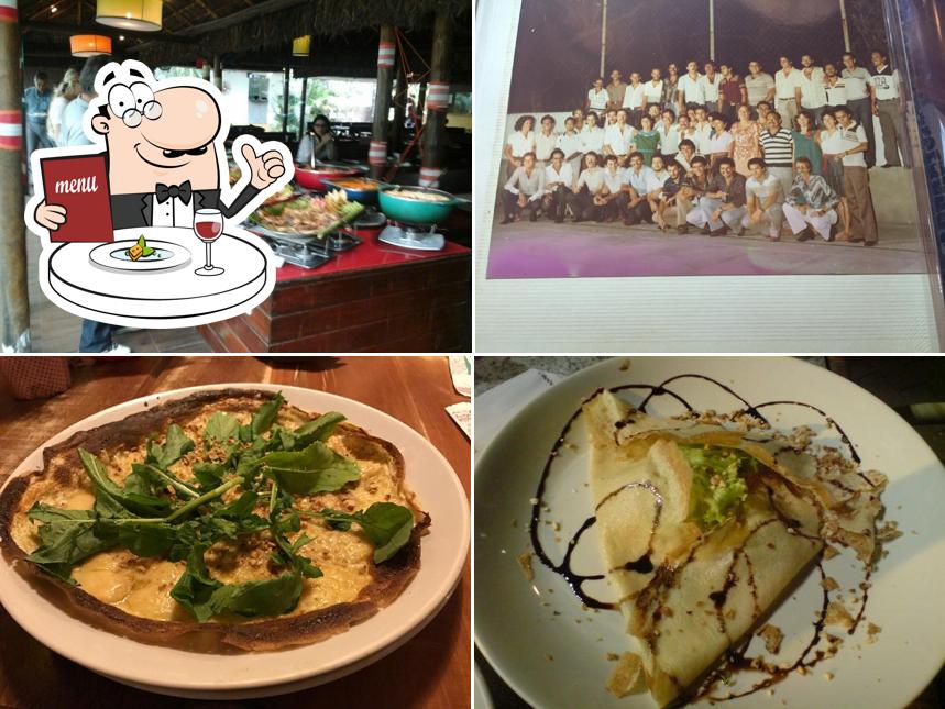 Platos en Papa Capim