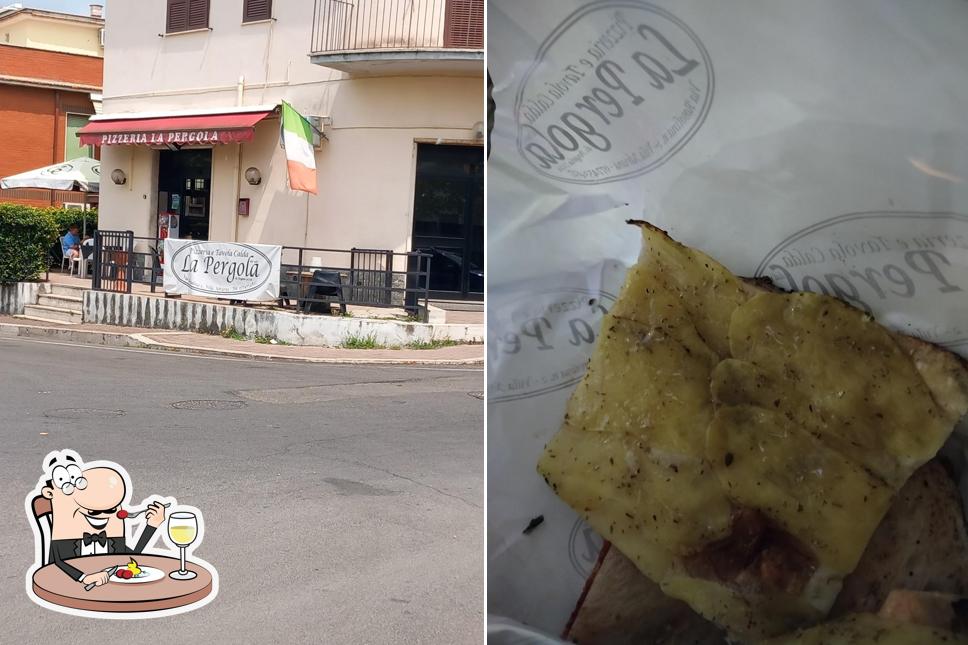 Platti al Pizzeria La Pergola