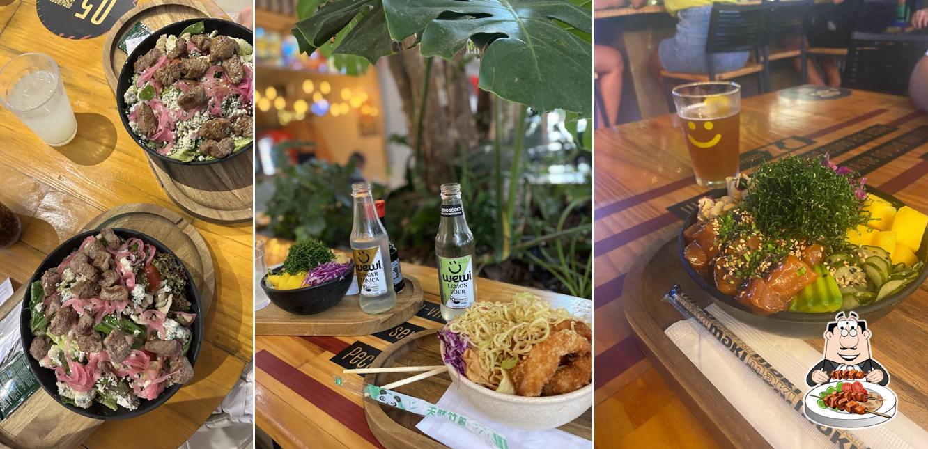 Comida em Kumbucca Poke