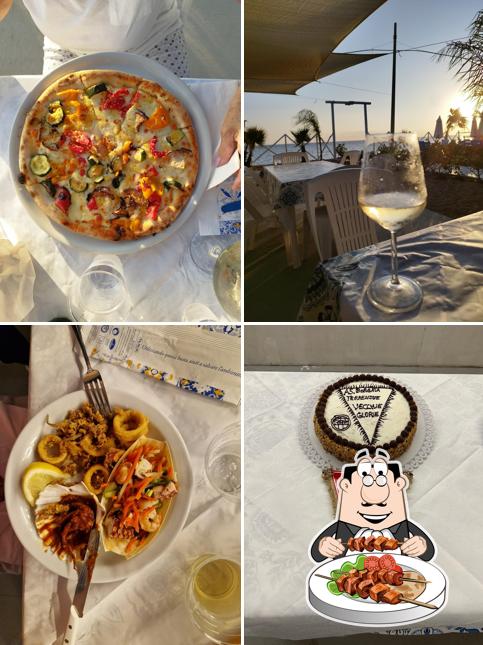 Cibo al Lido Rina Russa