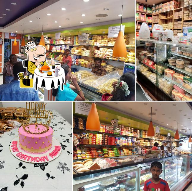 Food at New Ganesh bakery