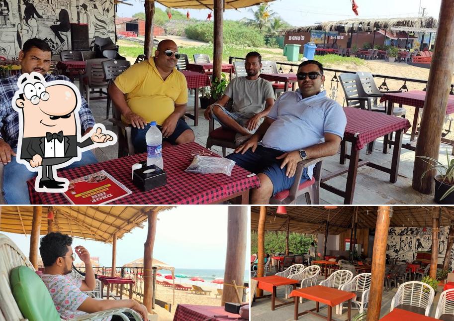 The interior of Drop Inn Shack by Dodson