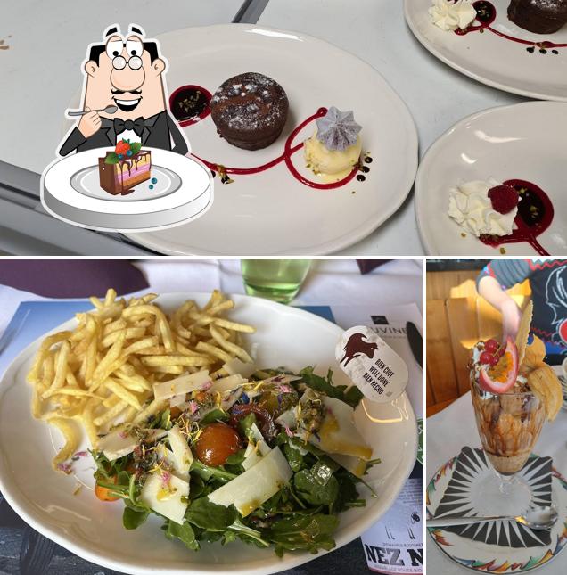 Torta al cioccolato al Hôtel-Restaurant Victoria