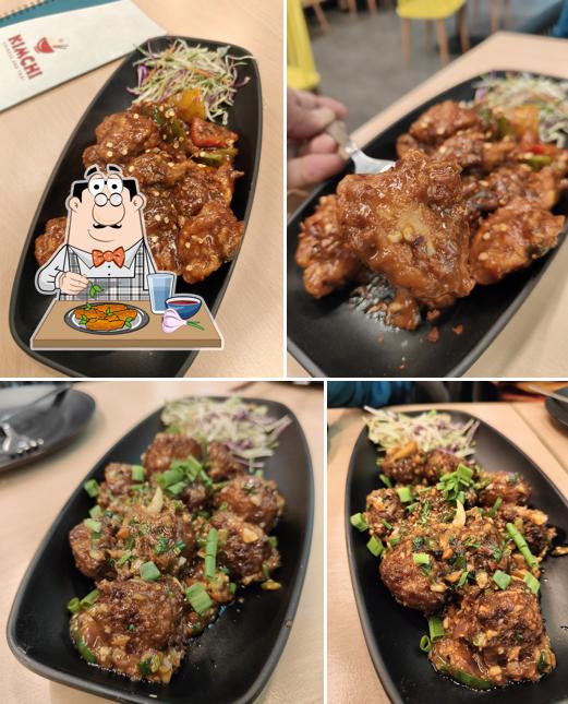 Chicken wings at Kimchi