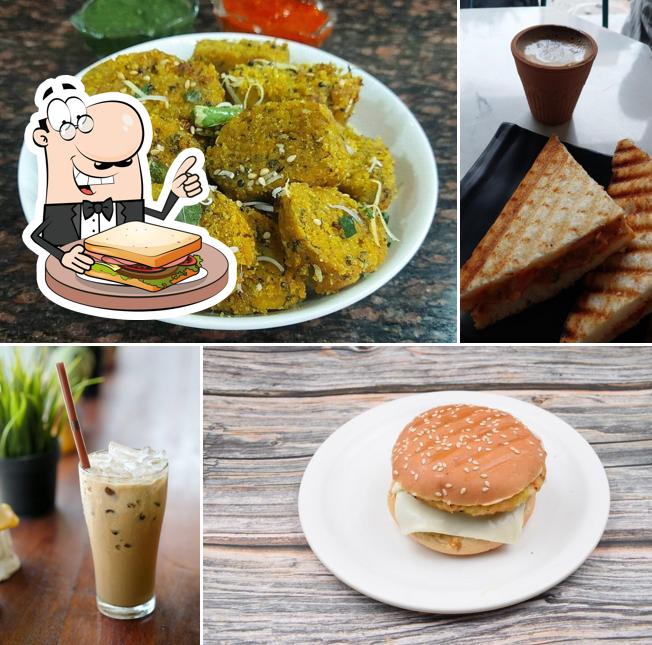 Grilled cheese sandwich at Ab Chai Pe Charcha