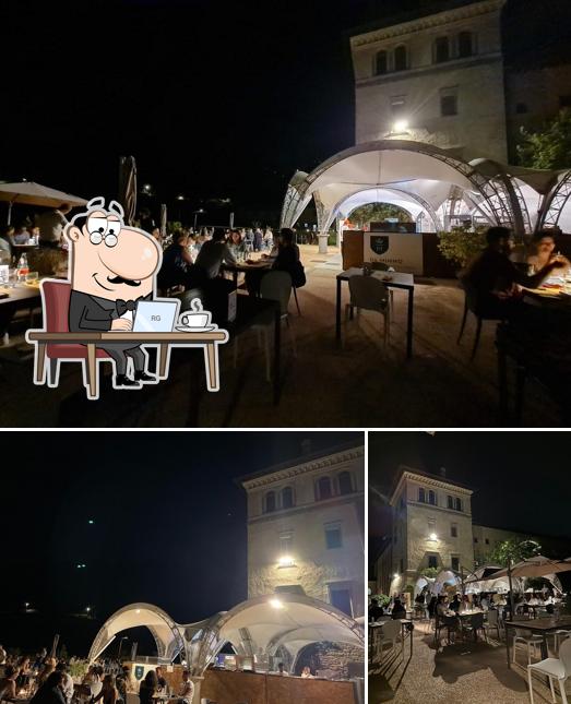 Questa è la immagine che raffigura la interni e esterno di Da Mimmo Astino