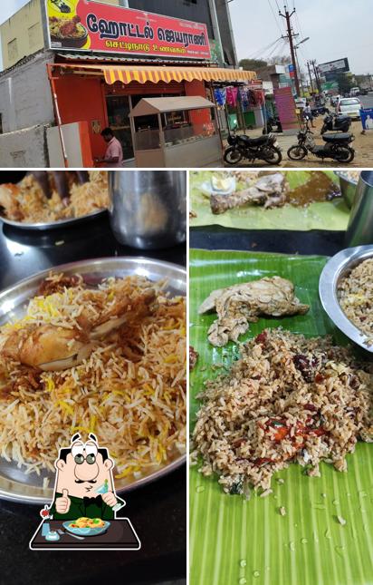 Hotel Jayarani is distinguished by food and exterior
