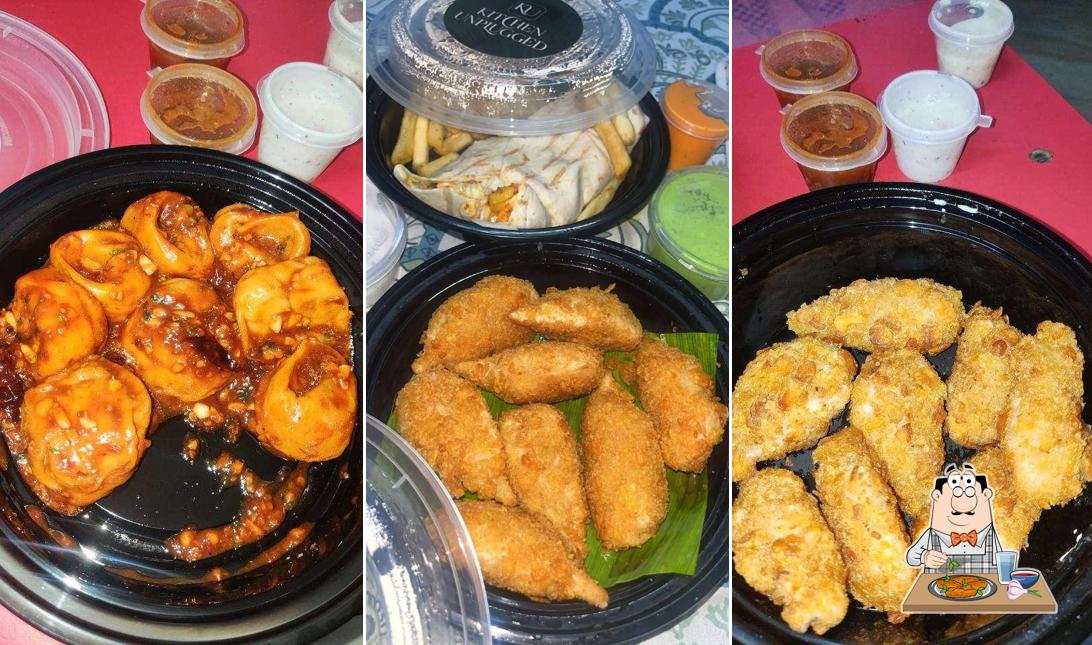 Chicken wings at Kitchen Unplugged