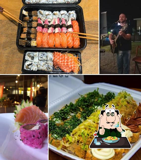 Comida em Shytárô Sushi