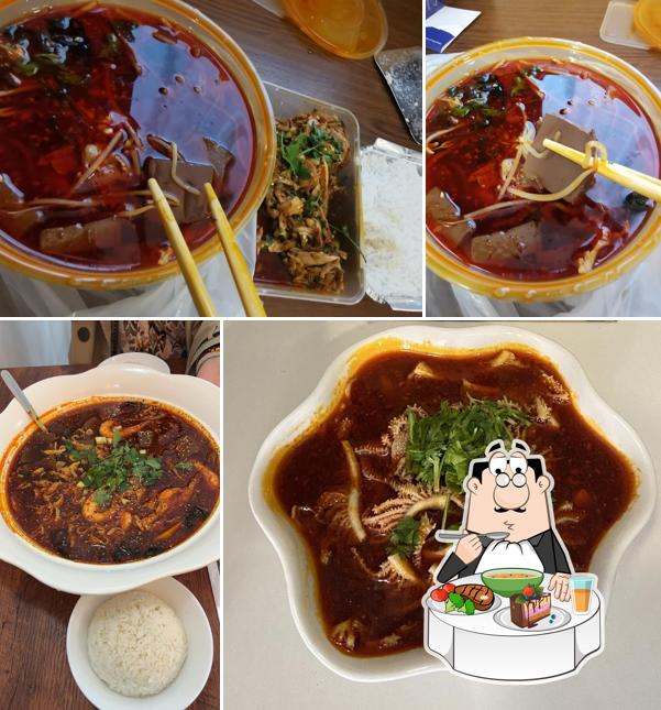 Zuppa calda e acida al 元子川Yuanzichuan