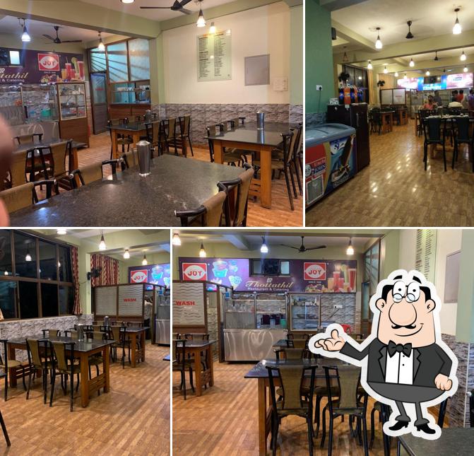 Check out how Thottathil Restaurant looks inside