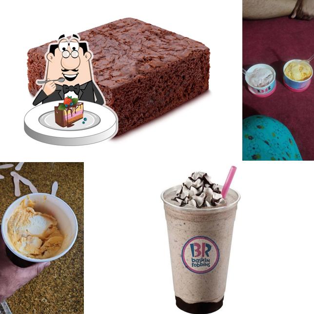 Chocolate cake at Baskin Robbins - Ice Cream Desserts