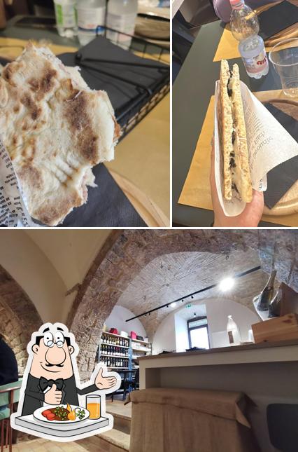 Dai un’occhiata alla foto che raffigura la cibo e bevanda di Burgus Torta al Testo