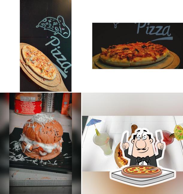Get pizza at Cuppa Cafe shamanewadi