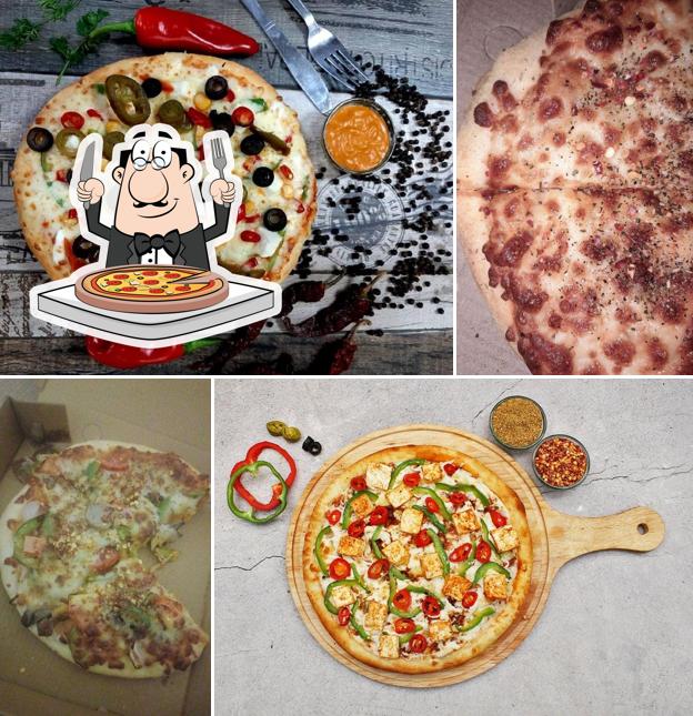 At Firehouse Pizza, you can try pizza