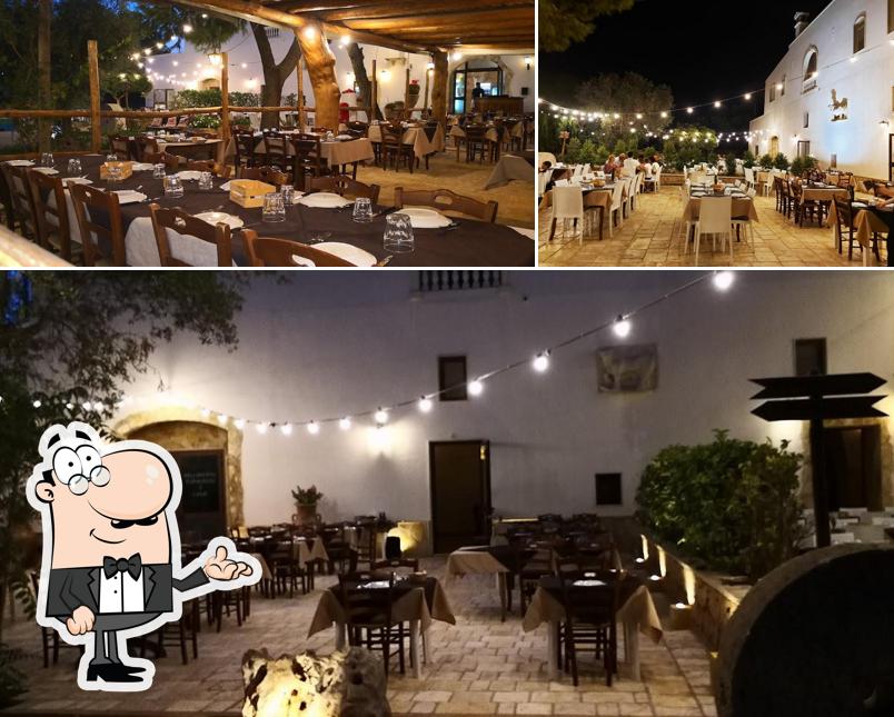 Gli interni di Masseria Bellimento