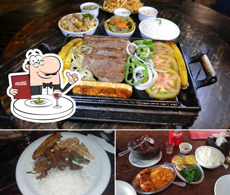 Platos en Recanto da Picanha