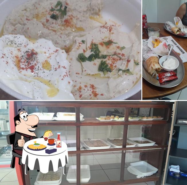 Prato de queijo em Casa libanes