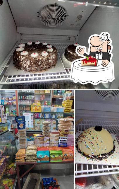 New lilasha Bakerys serves a selection of sweet dishes
