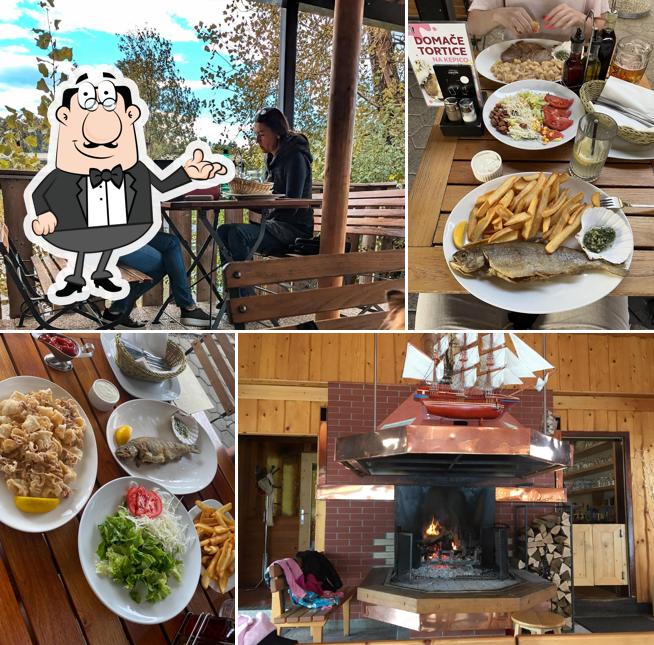 Gli interni di Ribnik Žeje