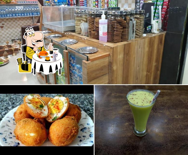 Food at Sheebas Cafe