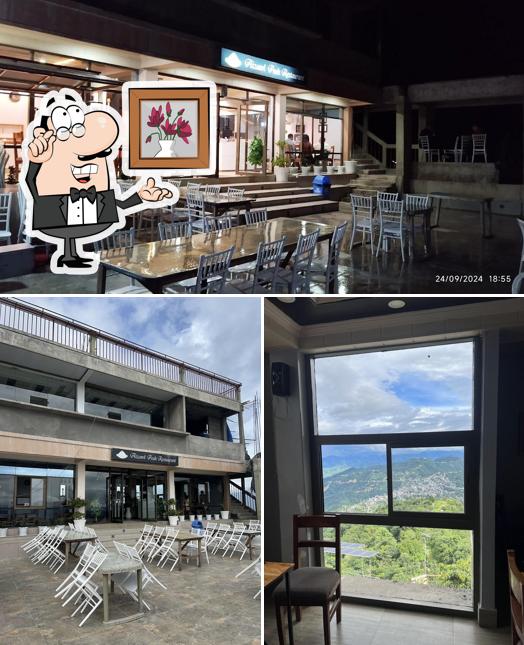 Check out how Aizawl Peak Restaurant looks inside