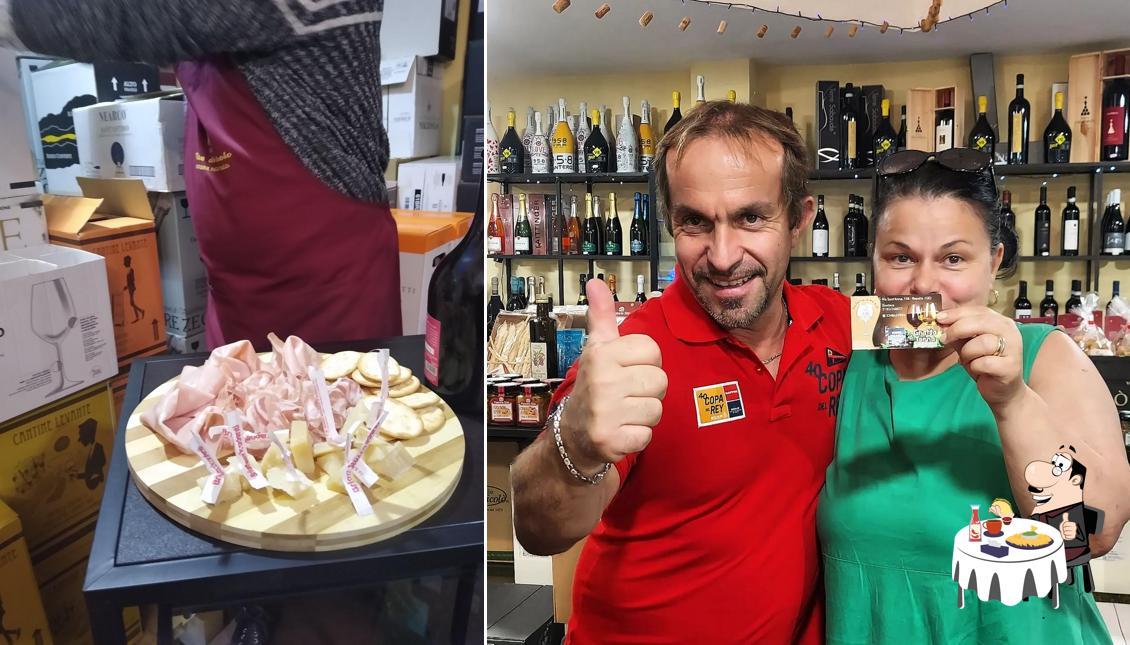 Piatto di formaggi al La Cantina di Ale & Co