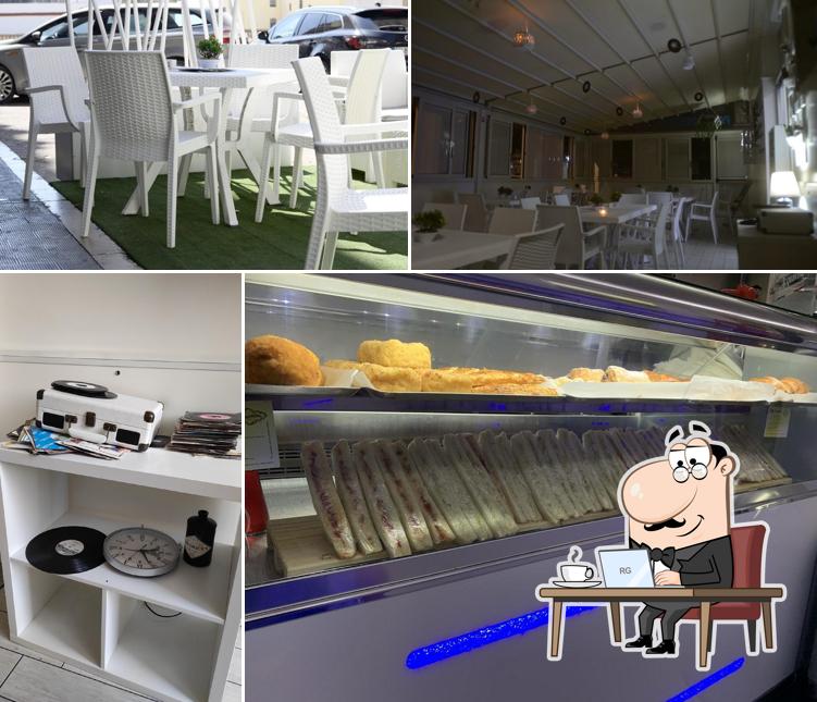 Gli interni di Caffetteria Silver