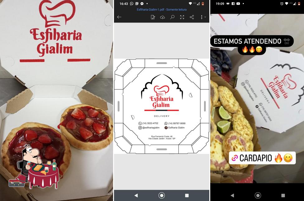 Waffles em Esfiharia Gialim